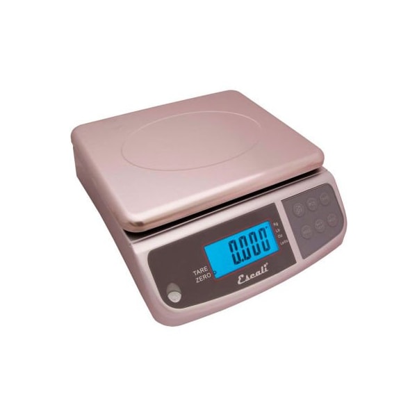 San Jamar Escali M6630 M-Series Digital Kitchen Scale, 66lbs x 0.2oz/30kg x 5kg, Stainless Steel M6630 - main